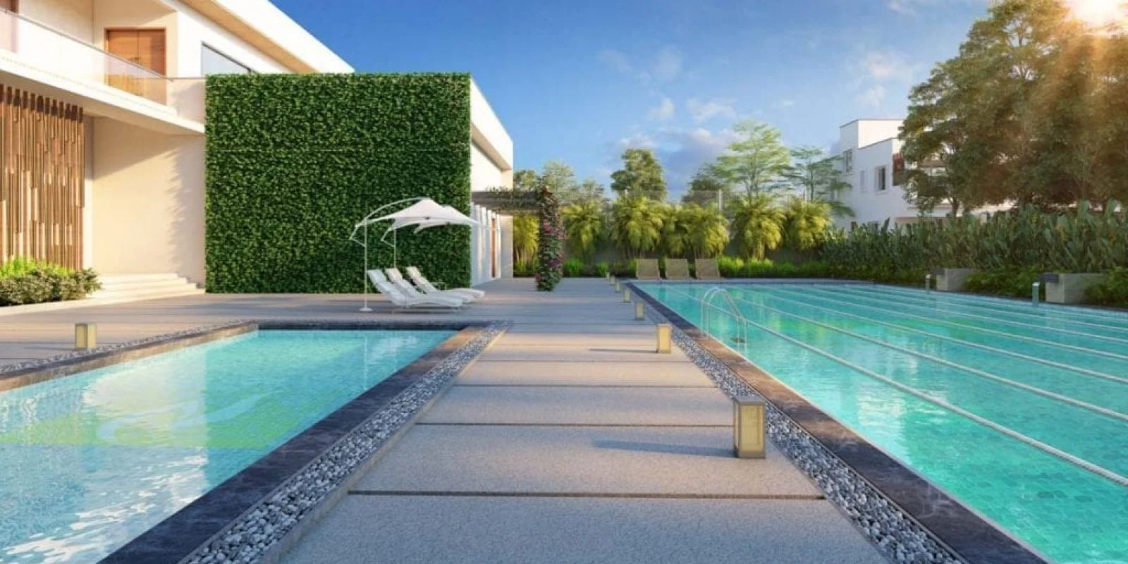 Nambiar Ellegenza Villas Bangalore club House 
