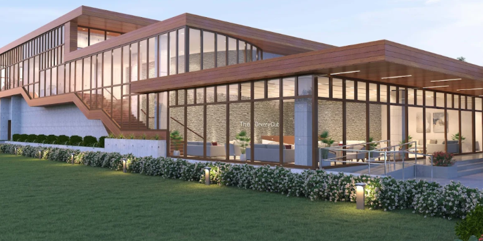 Beverly Woods Villas clubhouse 