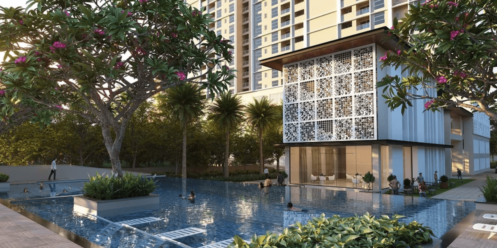 Sobha Rajvilas apartment club house 