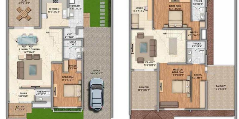 3-BHK-Semi-Detached-2600-Adarsh-Tranqville-Villas