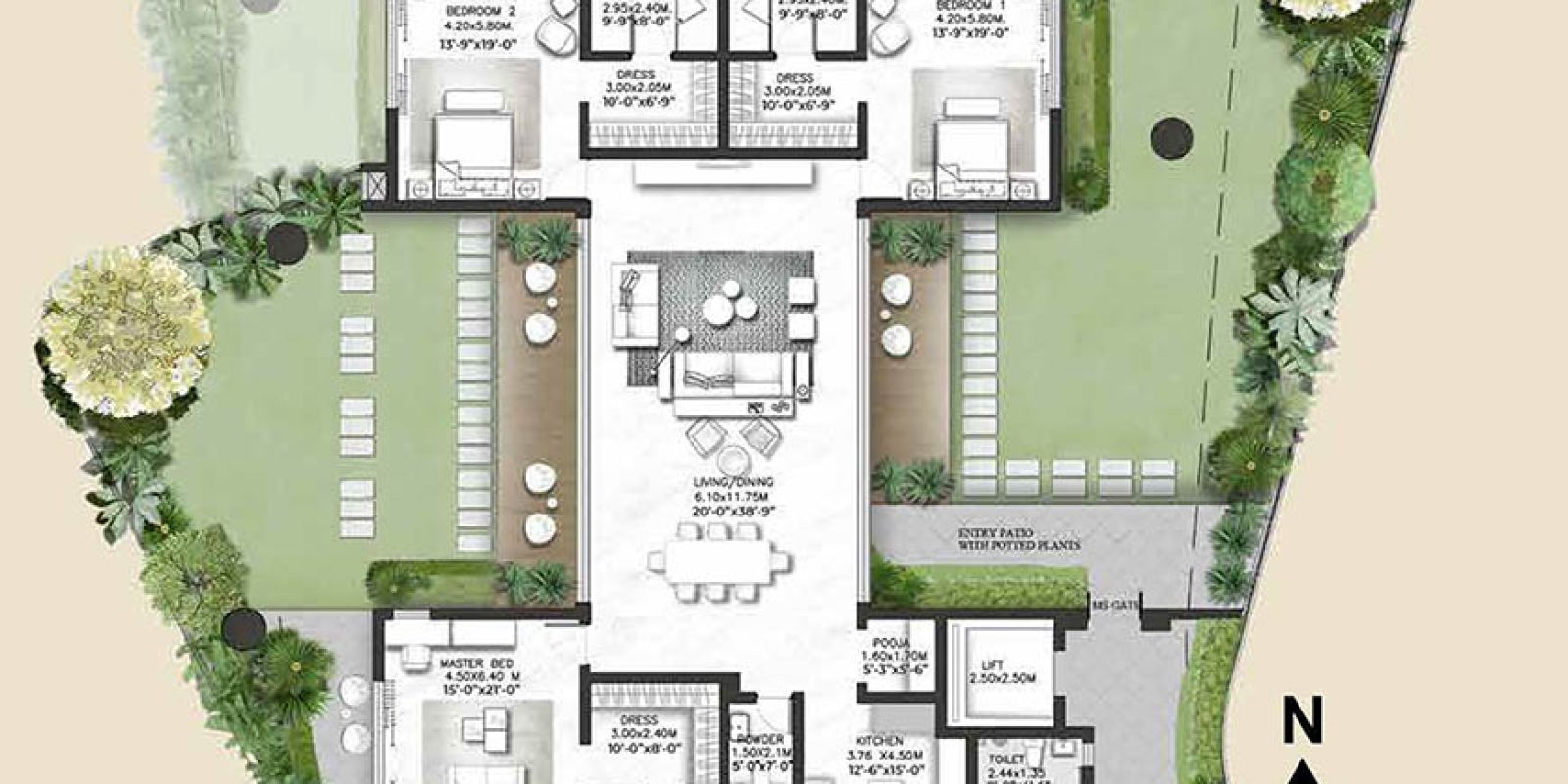 3BHK-5998-Type-1-Chaithanya-Sankhya