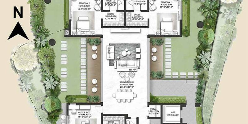 3BHK-6677-Type-1-Chaithanya-Sankhya