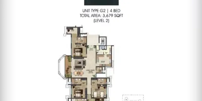 4BHK-3679-Prestige-Leela-Residences