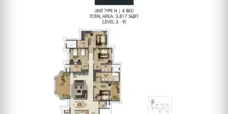 4BHK-3817-Prestige-Leela-Residences