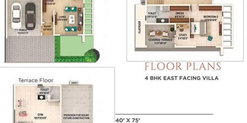 4BHK-East-4217-Adarsh-Welkin-Park-Villas