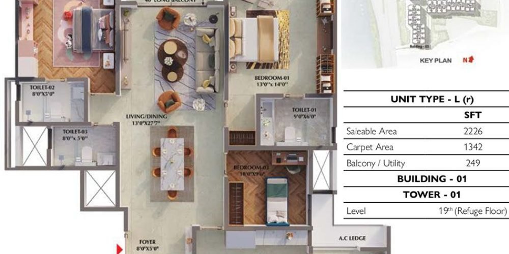 4BHK-Imperia-2226-Prestige-Raintree-Park