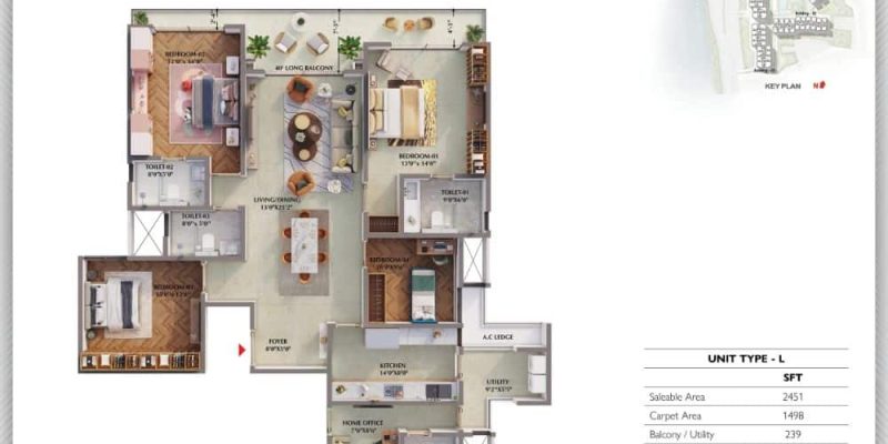 4BHK-Imperia-2451-Prestige-Raintree-Park