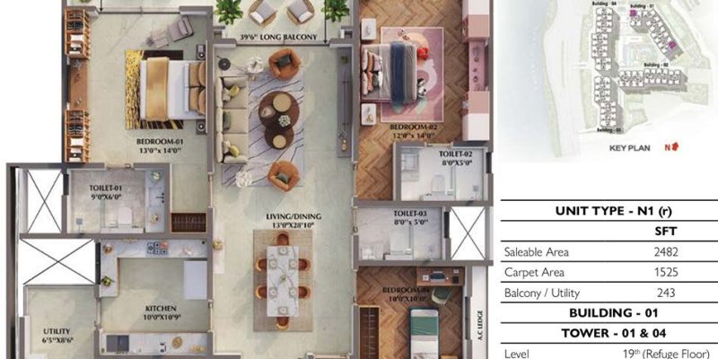 4BHK-Imperia-2482-Prestige-Raintree-Park