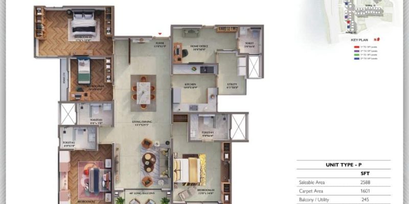 4BHK-Imperia-2588-Prestige-Raintree-Park