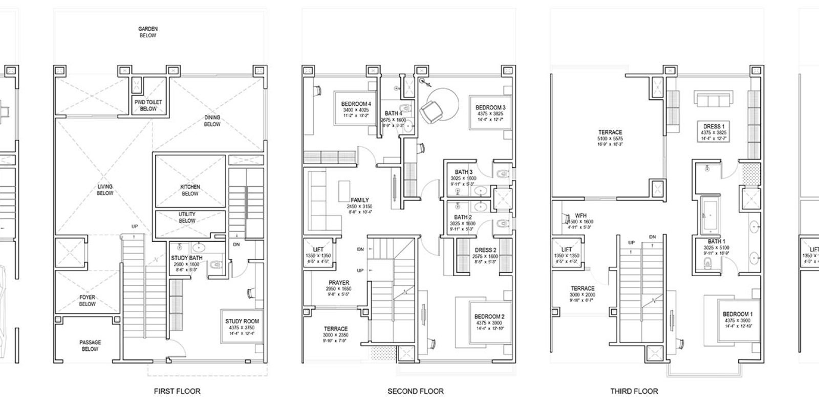 4BHK-Row-House-A4-Sobha-Crystal-Meadows-Row-House-Villa-Mullur