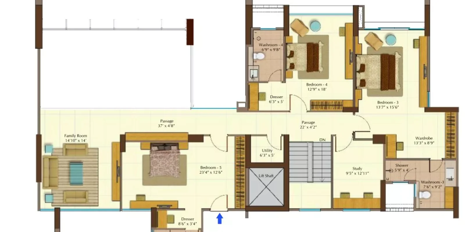 5-BHK-Upper-Level-Peninsula-Heights