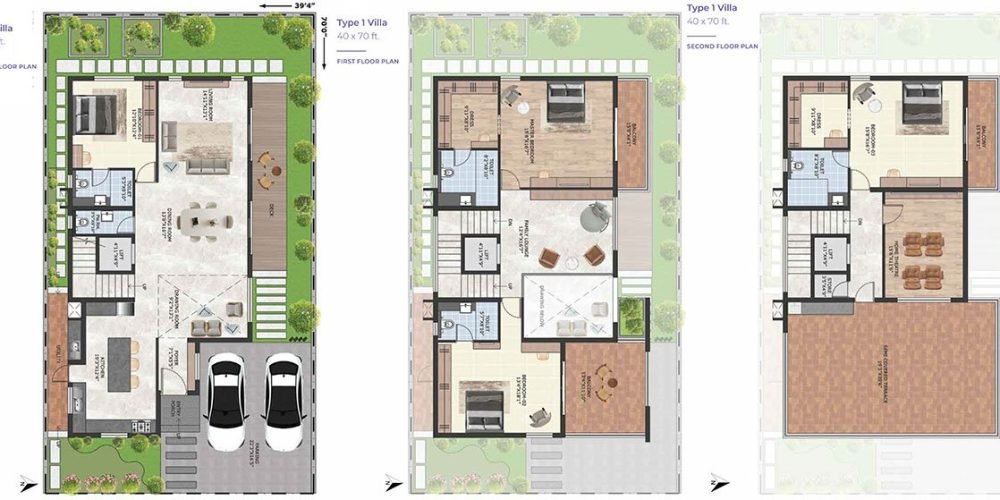 East-Facing-Villa-40x70-Capstone-Life-The-Midsummer-Rain