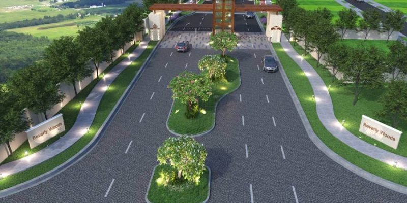 Entrance-Aerial-View-Prime-Beverly-Woods-Sarjapur