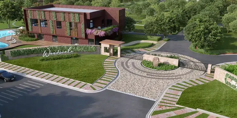 Entrance-Tattvam-Woodsvale-Villas