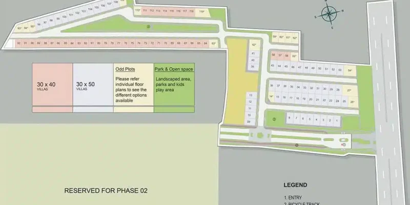 Master-Plan-Prime-Beverly-Woods-Sarjapur