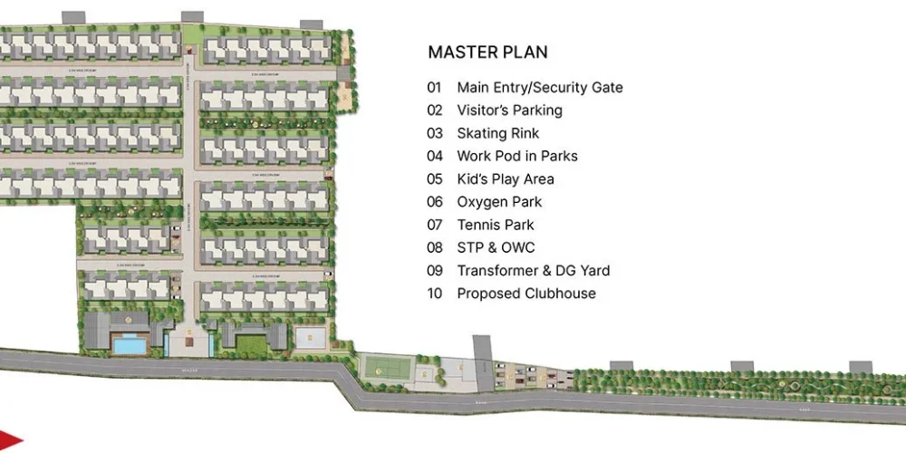 Master-Plan-Sobha-Oakshire-Devanahalli