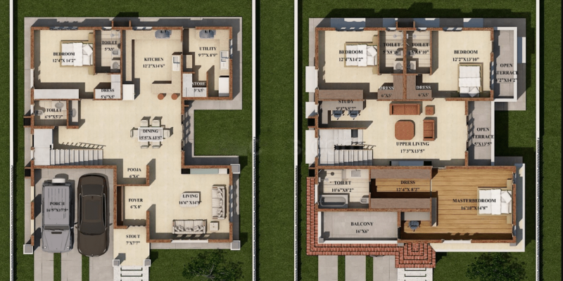 Nambiar Bellezea Floor plan