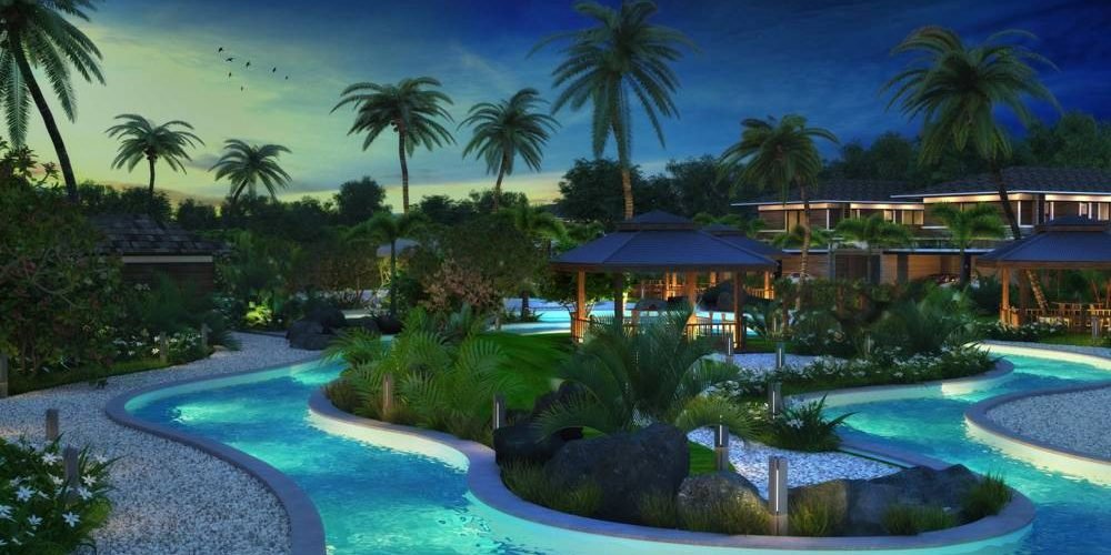 Night-Pool-Views-Chaithanya-Samarth-Villas