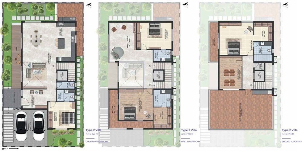 North-Facing-Villa-40x70-Capstone-Life-The-Midsummer-Rain