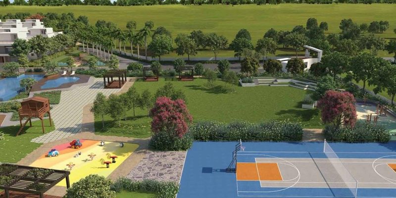 Outdoor-Courts-and-Boulevard-Adarsh-Sanctuary-Villas