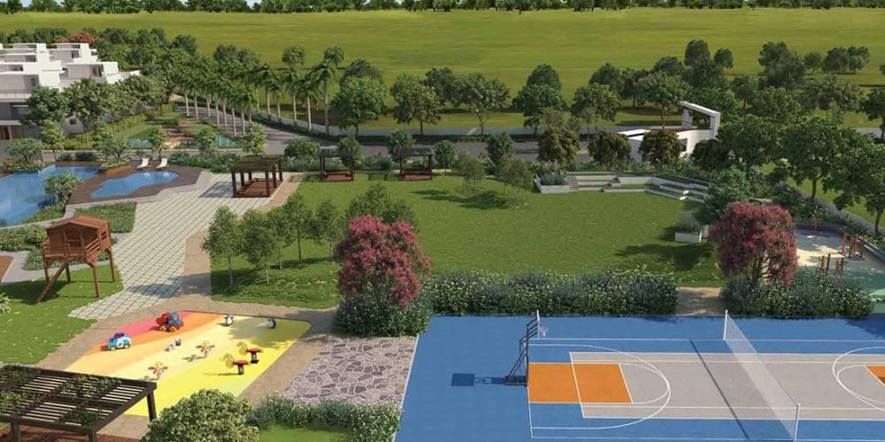 Outdoor-Courts-and-Boulevard-Adarsh-Sanctuary-Villas
