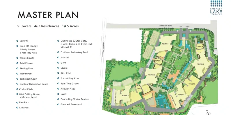 embassy lake terrace